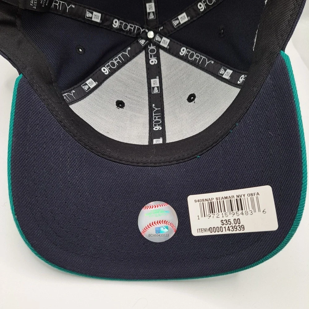 Seattle Mariners New Era MLB 9FIRTY Spring Training 2023 Teal/Blue Hat OSFM